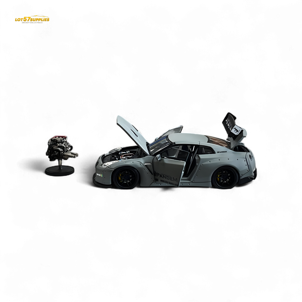 PGM Rocket Bunny R35 Combat Grey Luxury Version 1:64