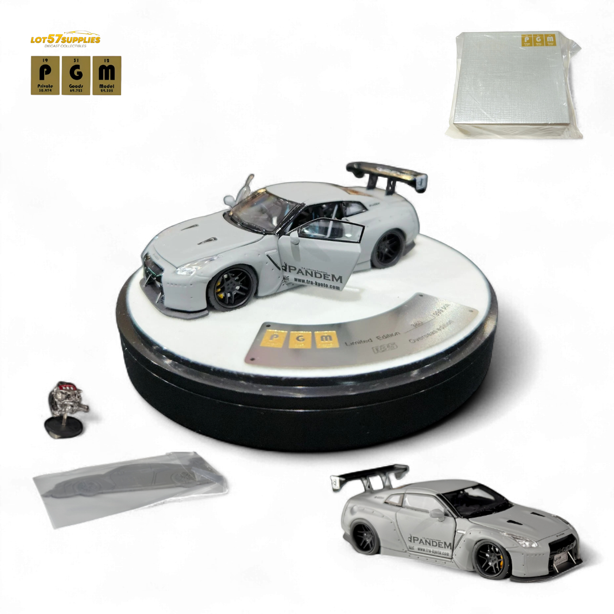 PGM Rocket Bunny R35 Combat Grey Luxury Version 1:64