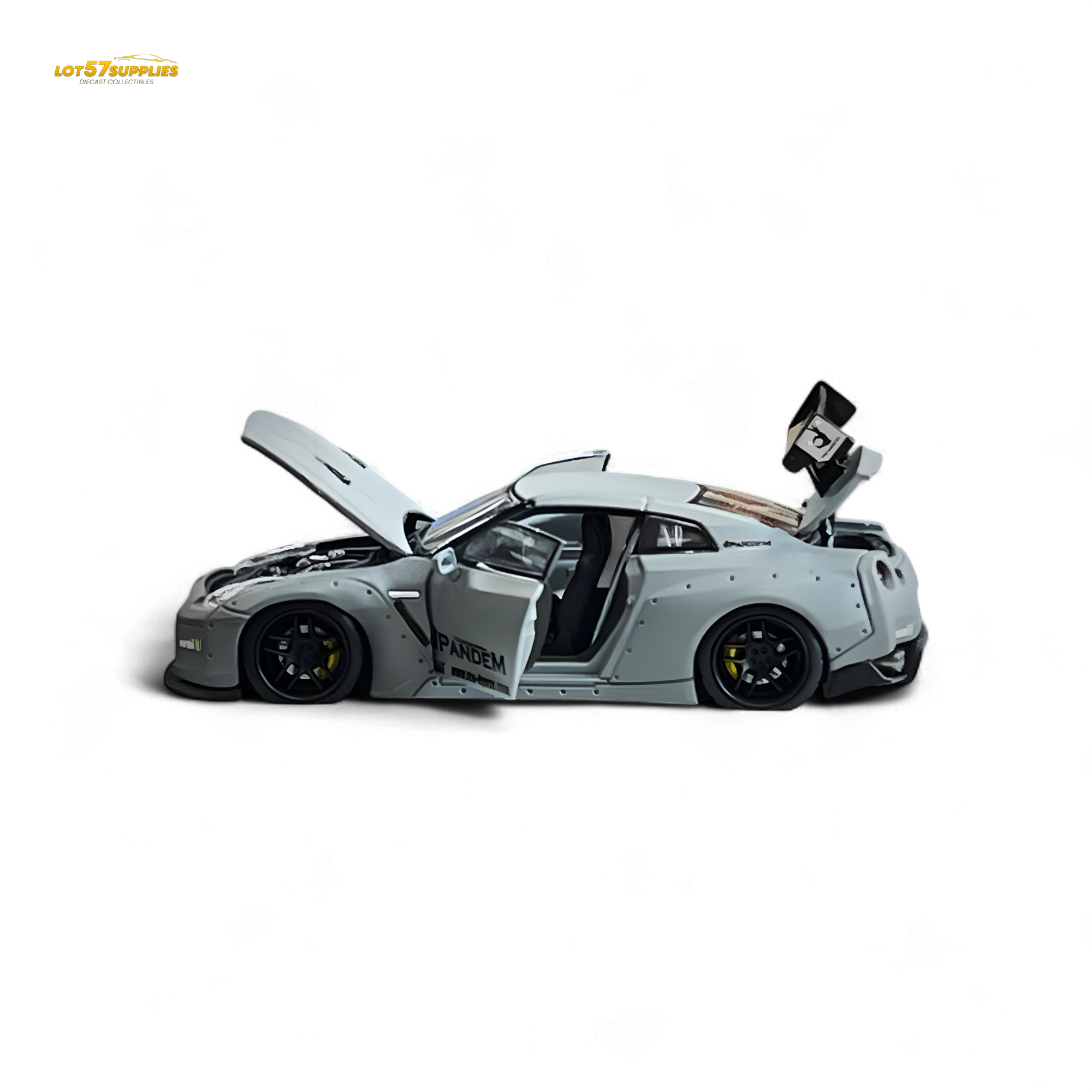 PGM Rocket Bunny R35 Combat Grey Luxury Version 1:64