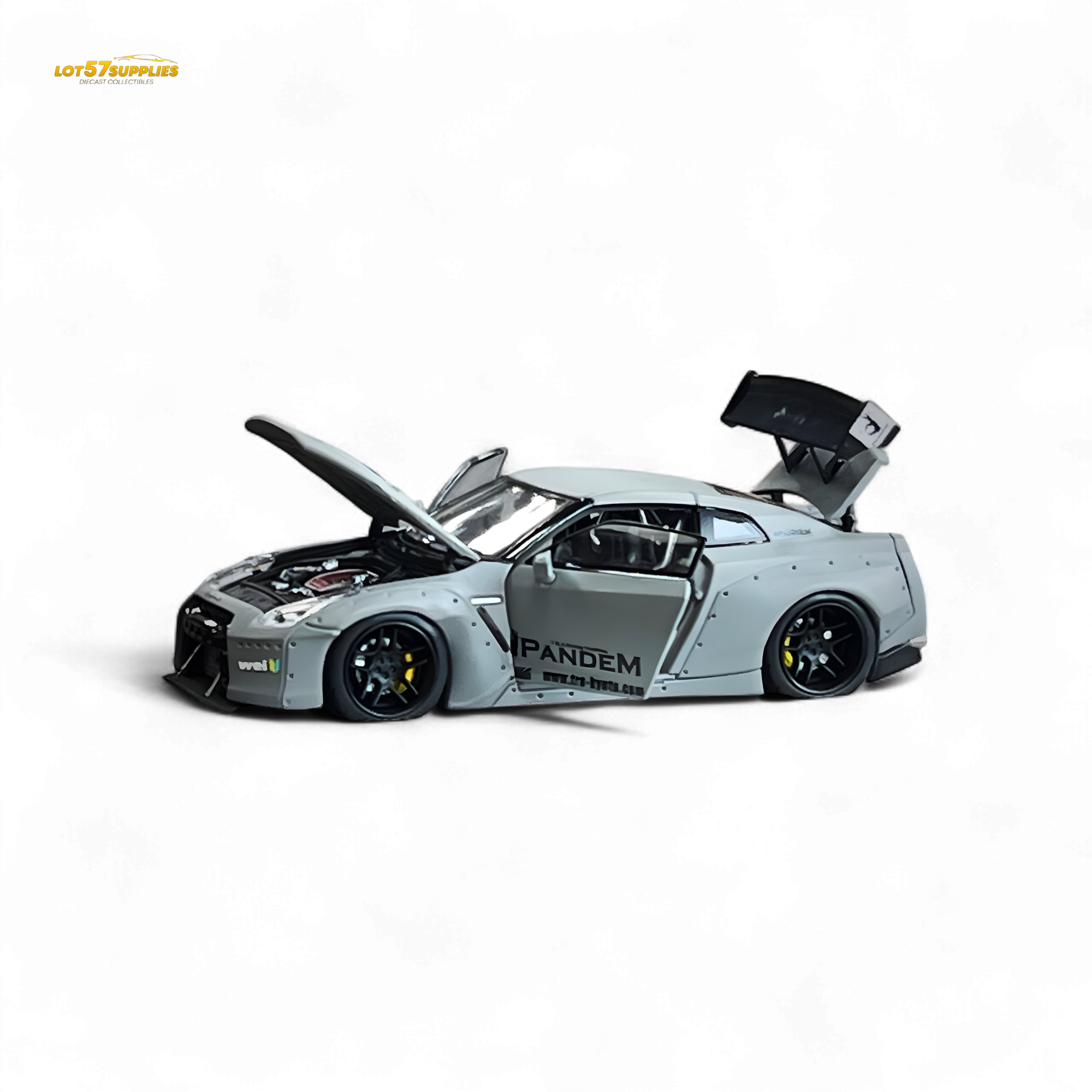 PGM Rocket Bunny R35 Combat Grey Luxury Version 1:64