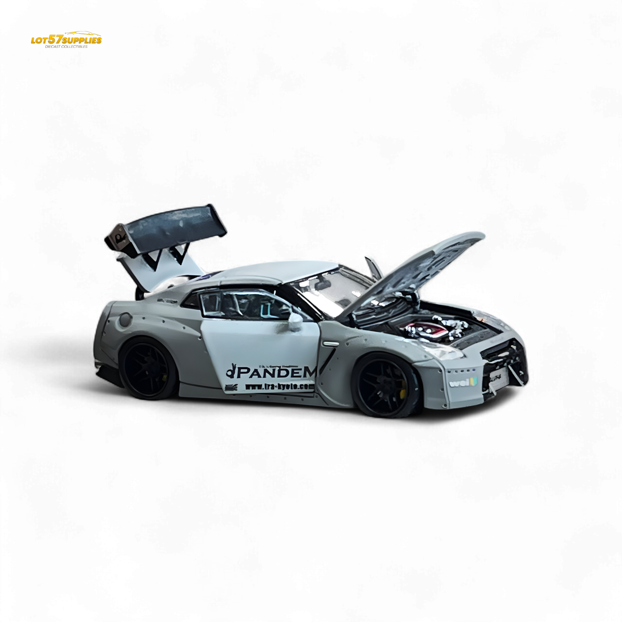 PGM Rocket Bunny R35 Combat Grey Luxury Version 1:64