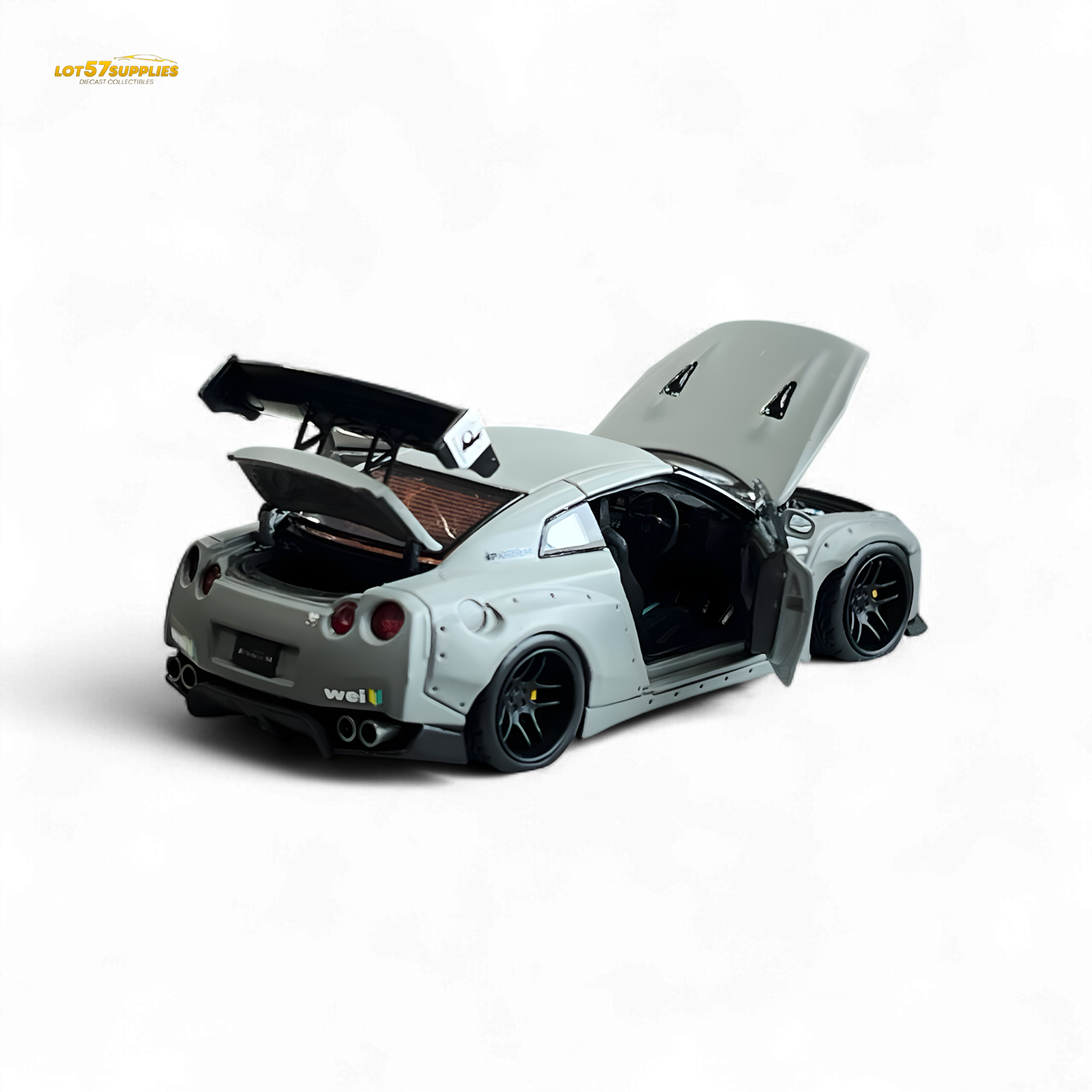 PGM Rocket Bunny R35 Combat Grey Luxury Version 1:64