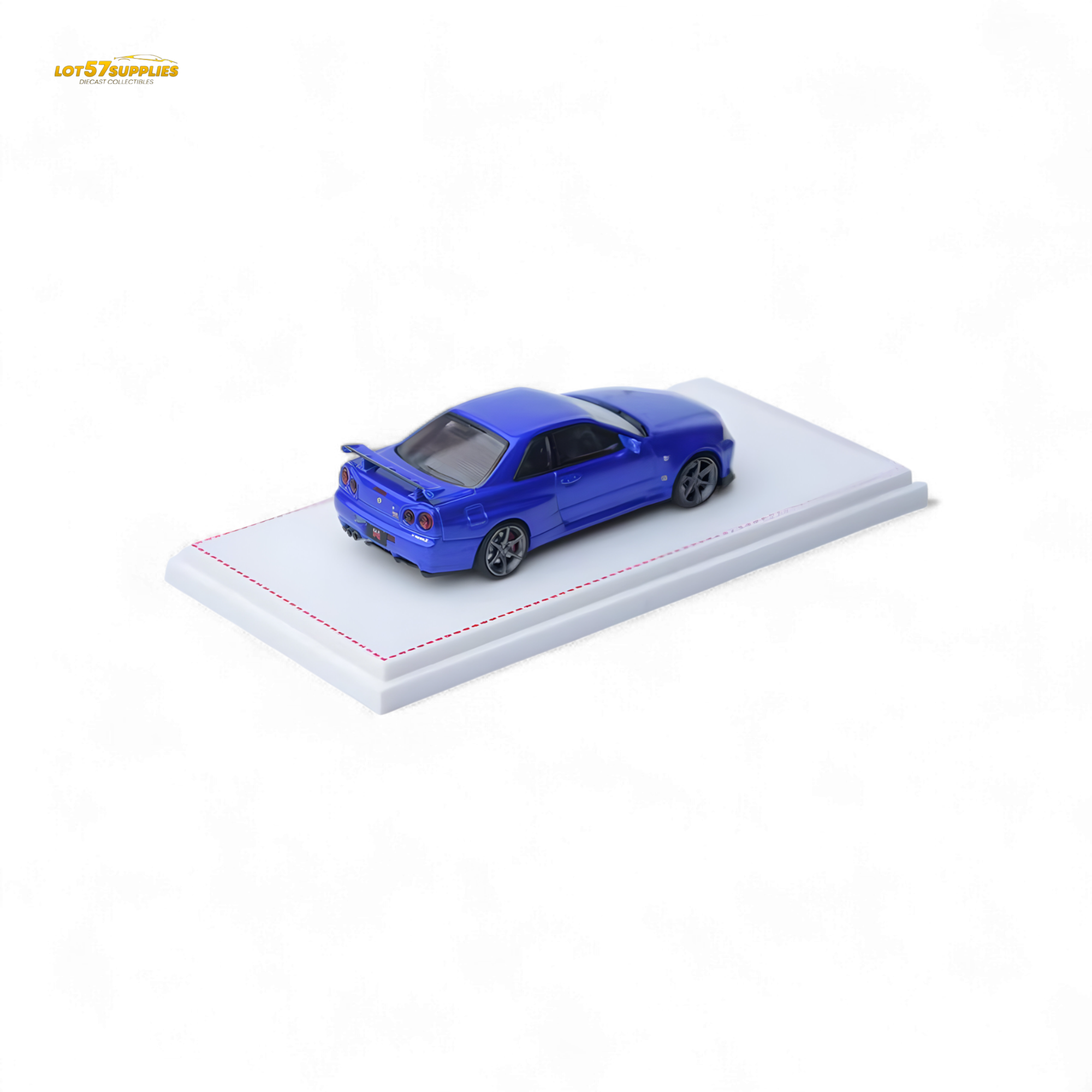 Focal Horizon Skyline GT-R R34 V-SPEC-II Bayside Blue 1:64