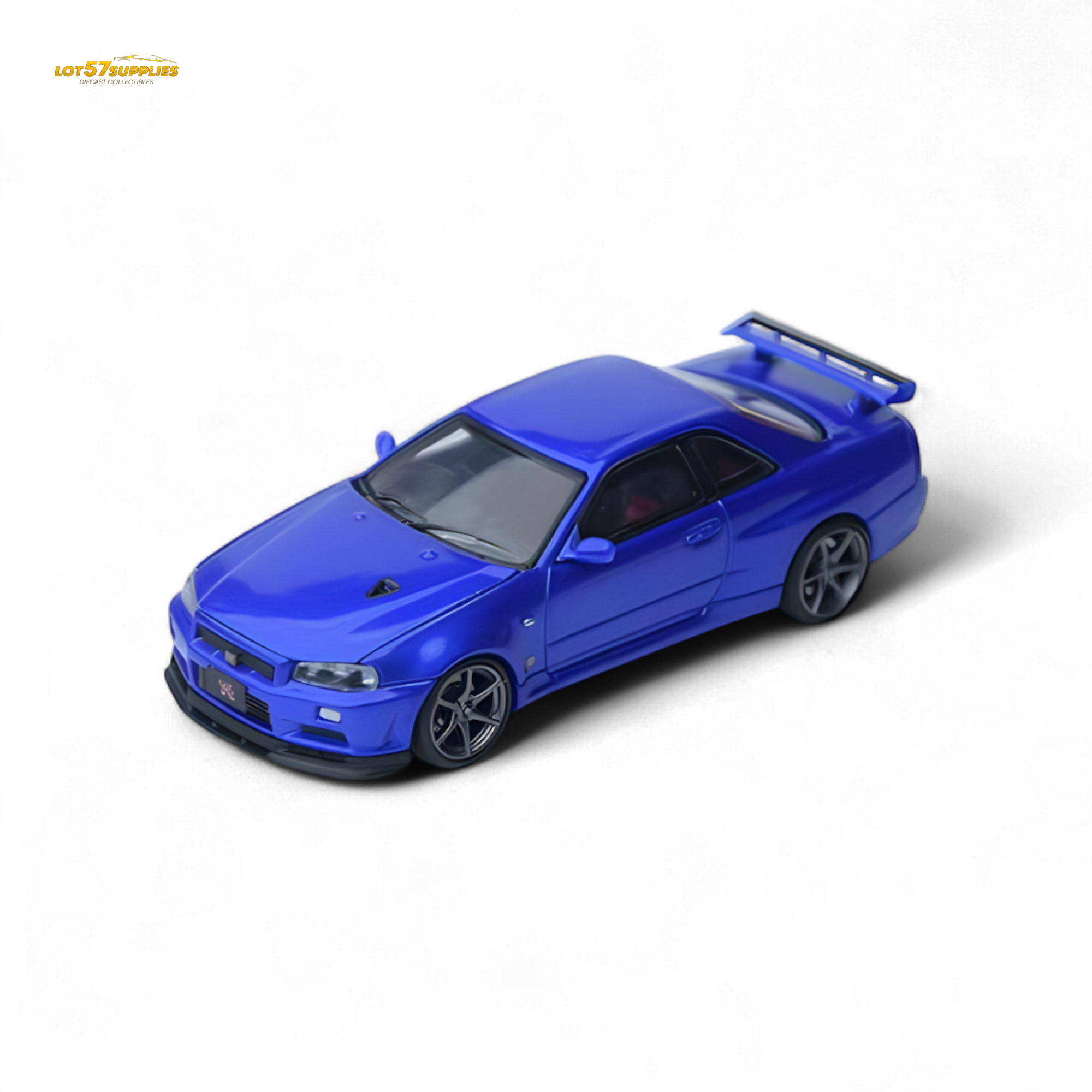 Focal Horizon Skyline GT-R R34 V-SPEC-II Bayside Blue 1:64