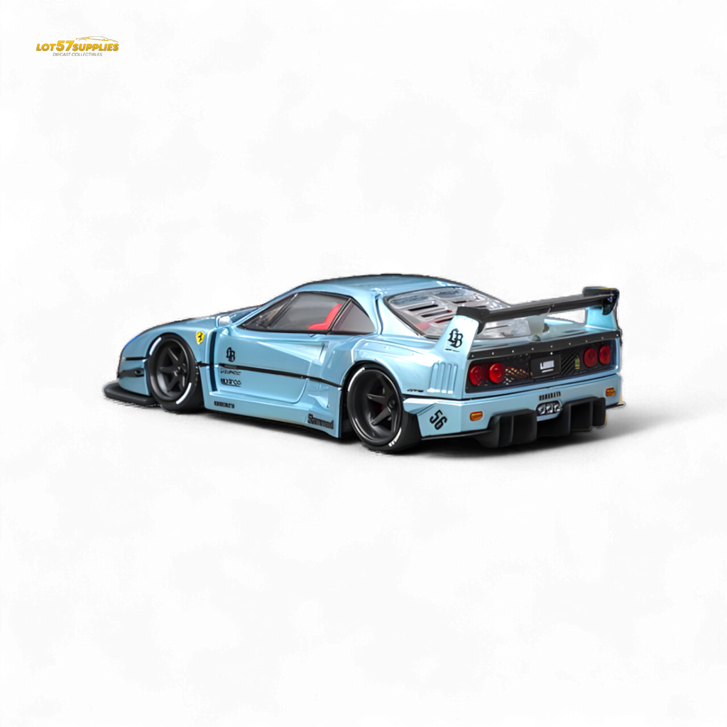 Star Model Ferrari F40 LB-Works WideBody Ice Blue 1:64
