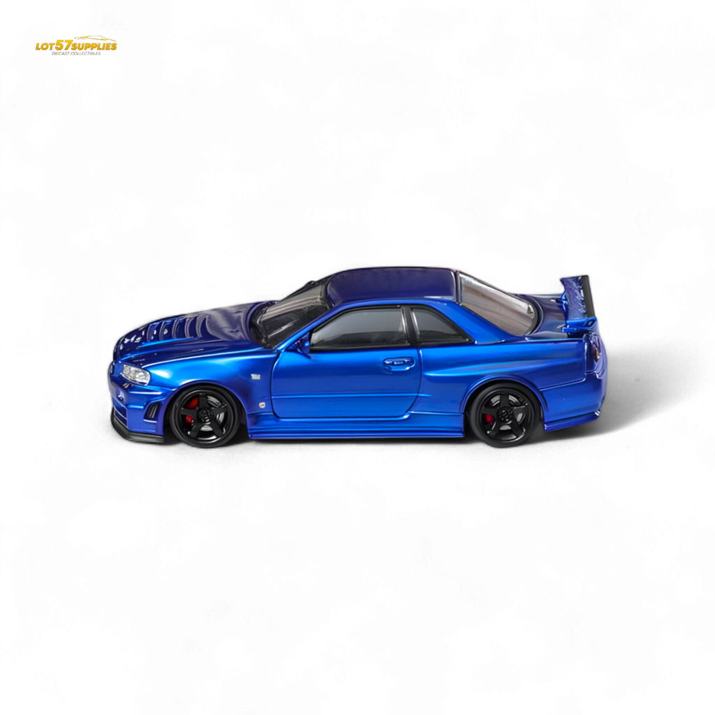Fuji Skyline R34 GT-R Nismo Z-Tune - Bayside Blue 1:64