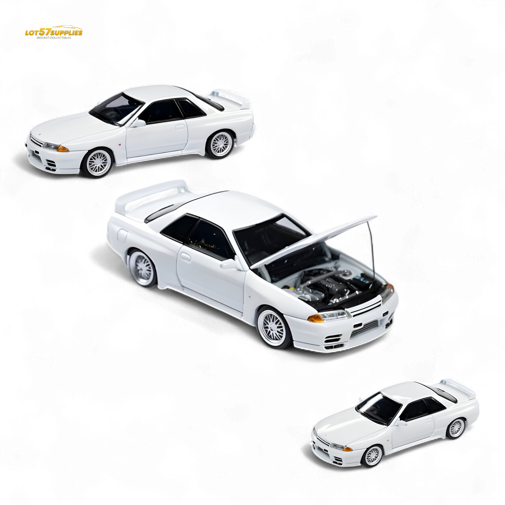 Focal Horizon Nissan Skyline GT-R R32 Nismo S-Tune Version White 1:64