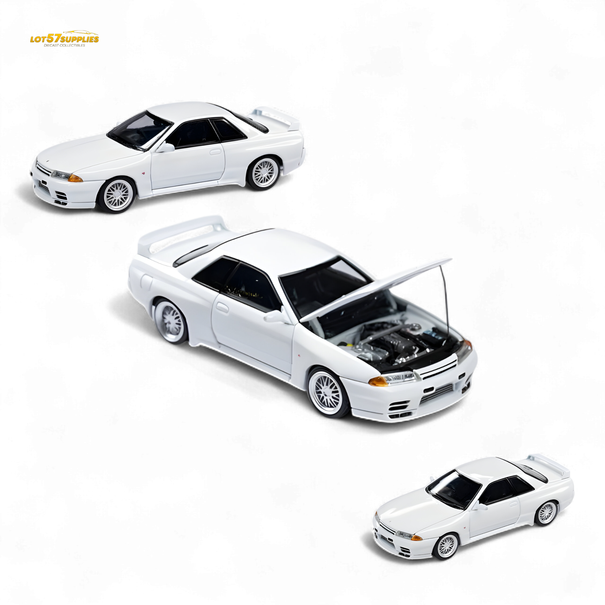 Focal Horizon Nissan Skyline GT-R R32 Nismo S-Tune Version White 1:64