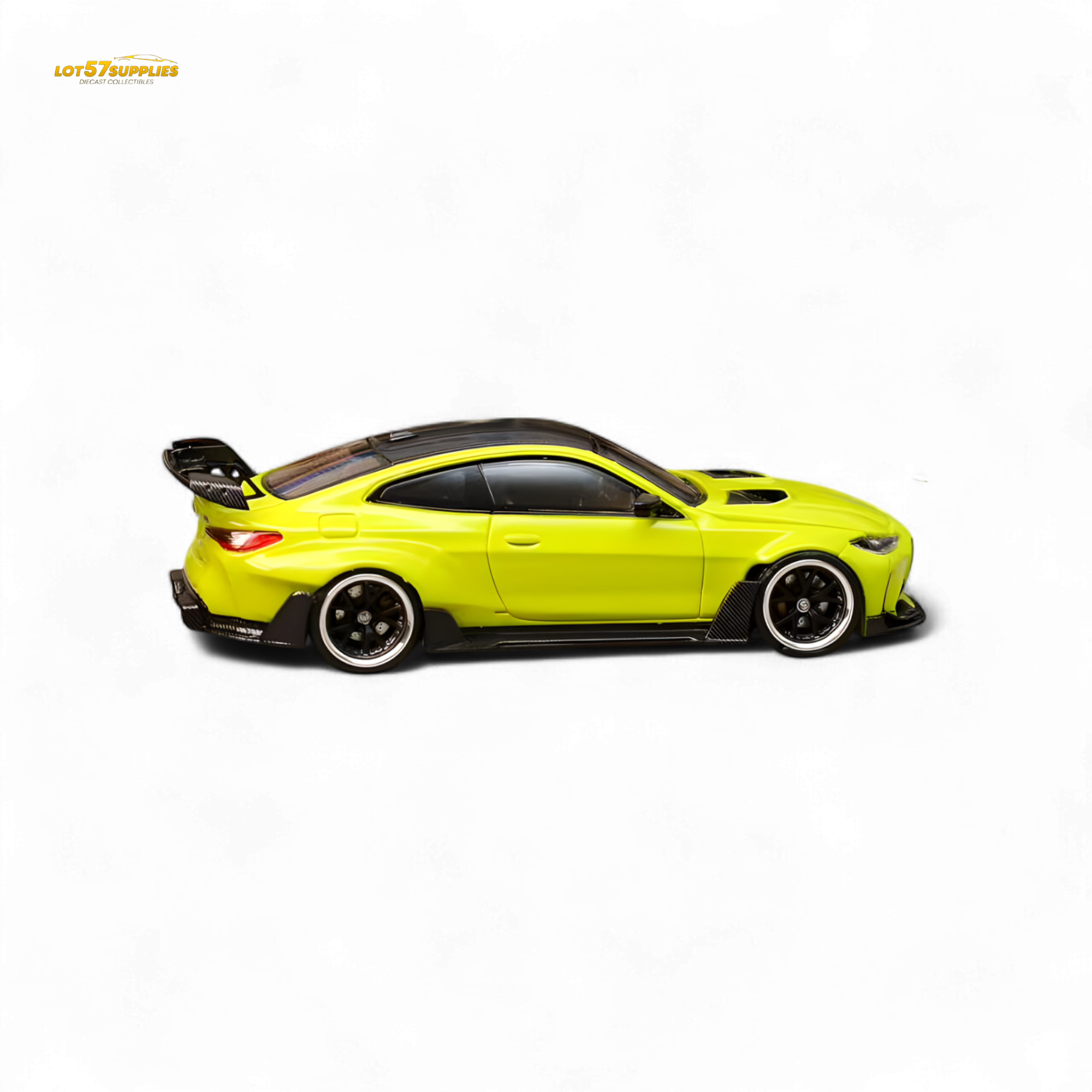 SW BMW G82 M4 Wide-Body Modified - Sao Paulo Yellow 1:64