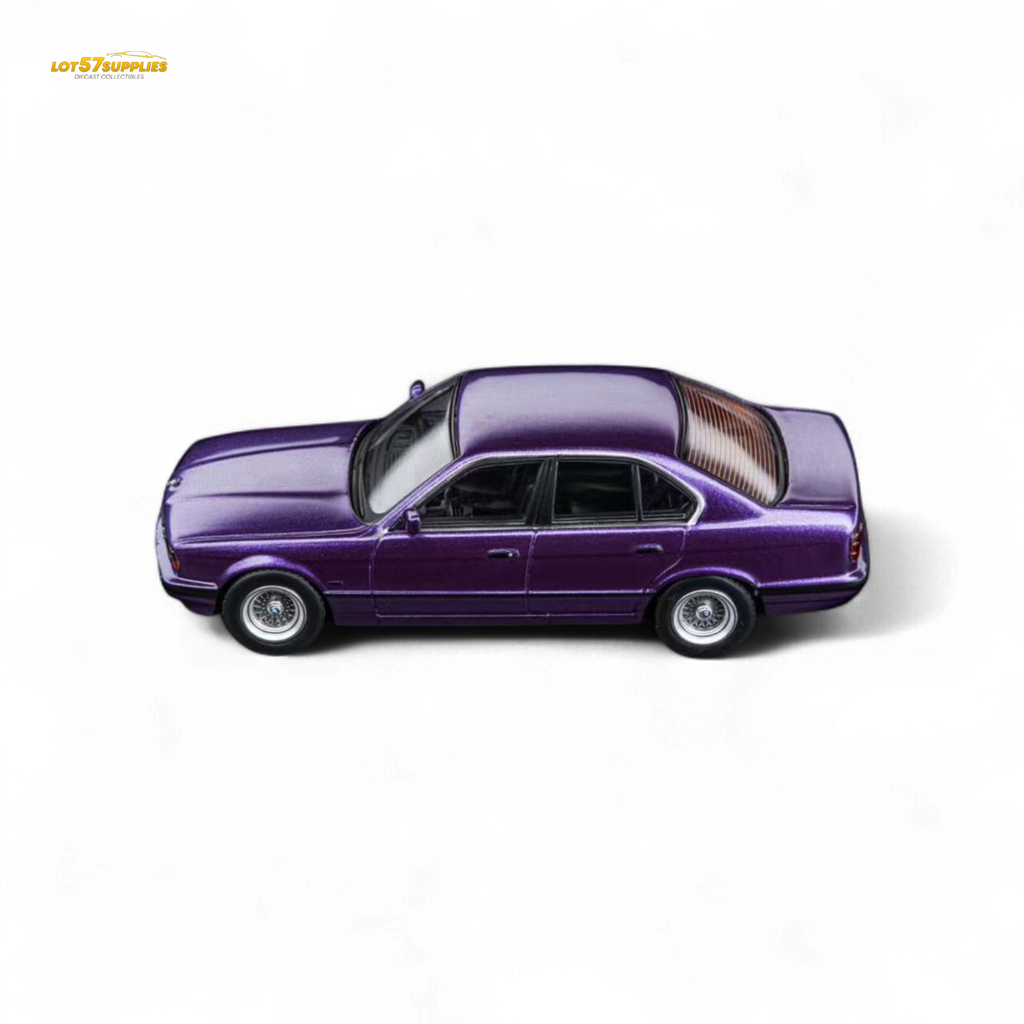 DCM BMW E34 5-Series Sedan Daytona Roland Purple 1:64