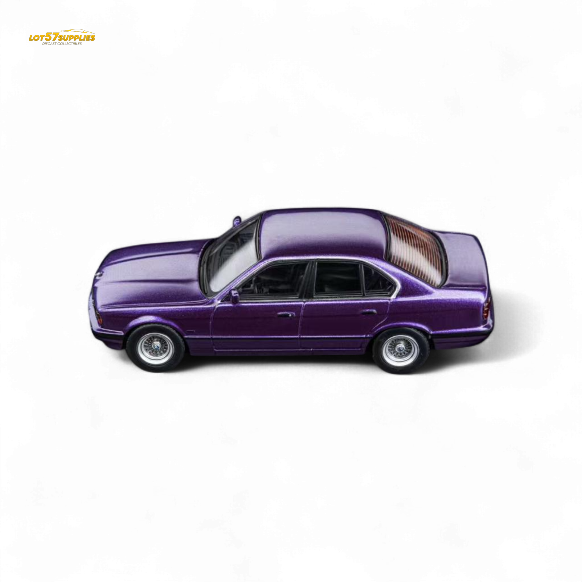 DCM BMW E34 5-Series Sedan Daytona Roland Purple 1:64