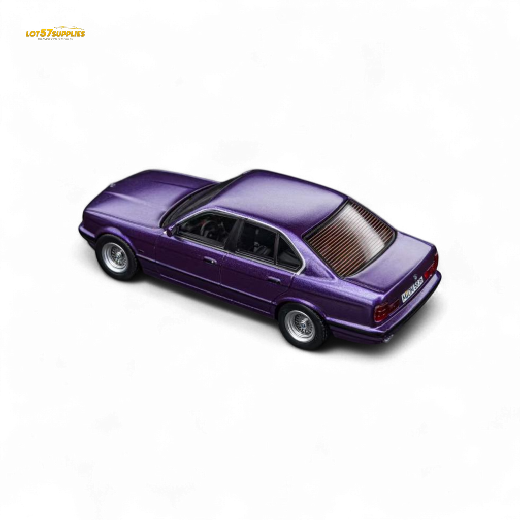 DCM BMW E34 5-Series Sedan Daytona Roland Purple 1:64