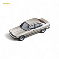 DCM BMW E34 5-Series Sedan Cashmere Beagle Gold 1:64
