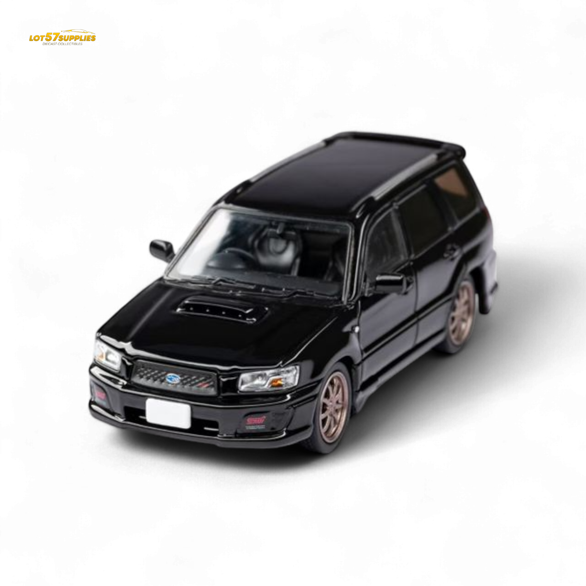 ModelModel Subaru Forester SG9 STI Black 1:64