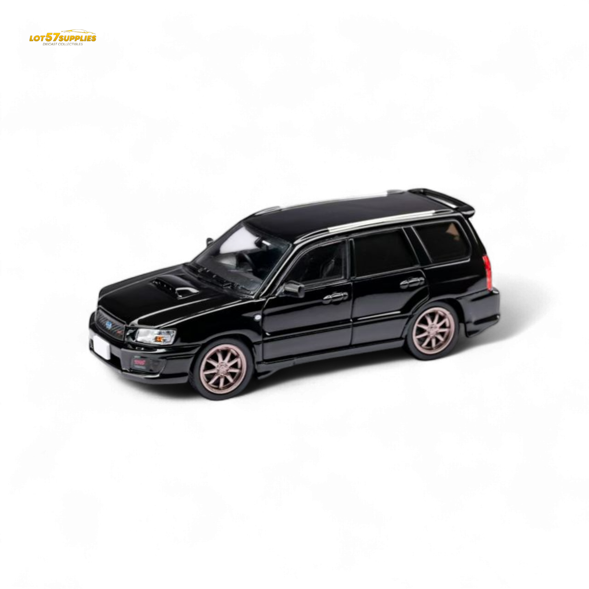 ModelModel Subaru Forester SG9 STI Black 1:64