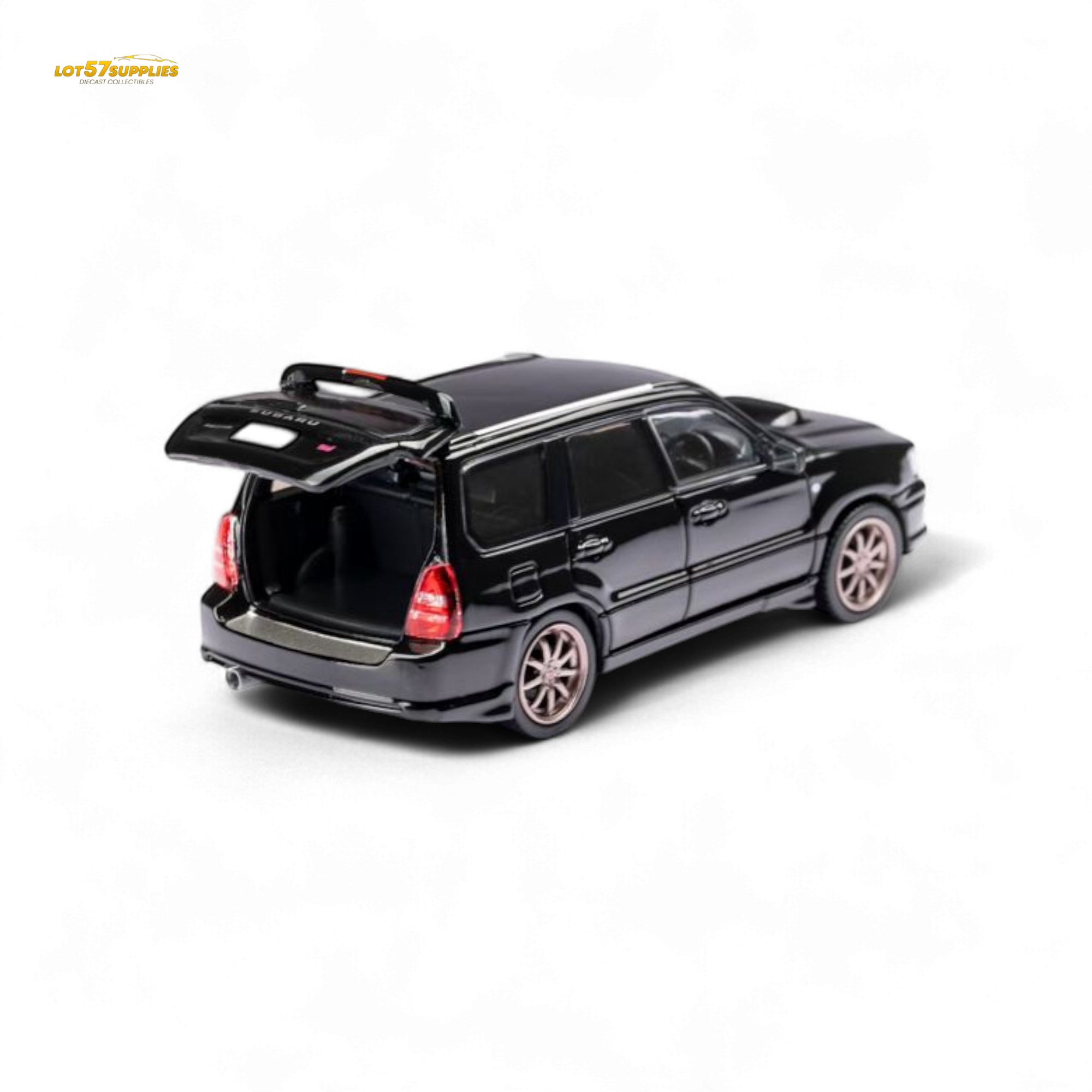 ModelModel Subaru Forester SG9 STI Black 1:64