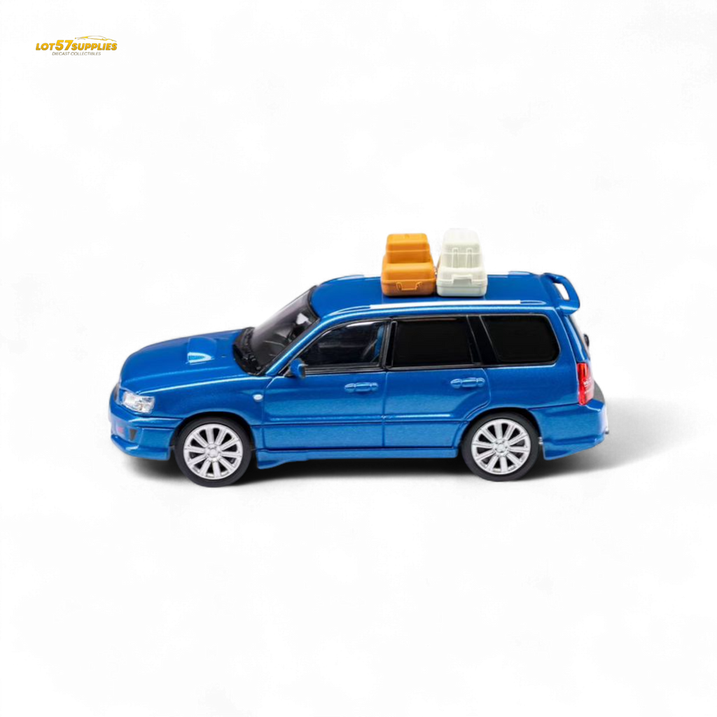 ModelModel Subaru Forester SG9 STI Rally Blue 1:64