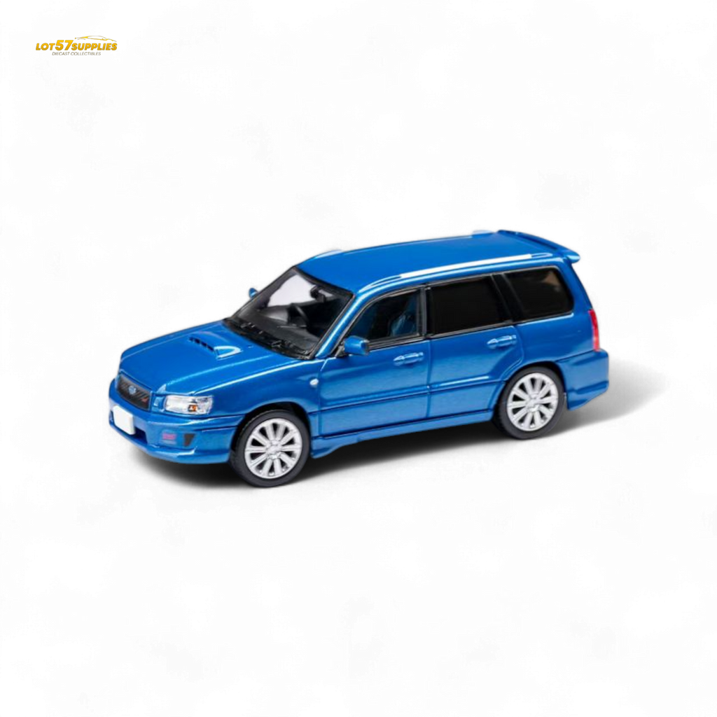 ModelModel Subaru Forester SG9 STI Rally Blue 1:64