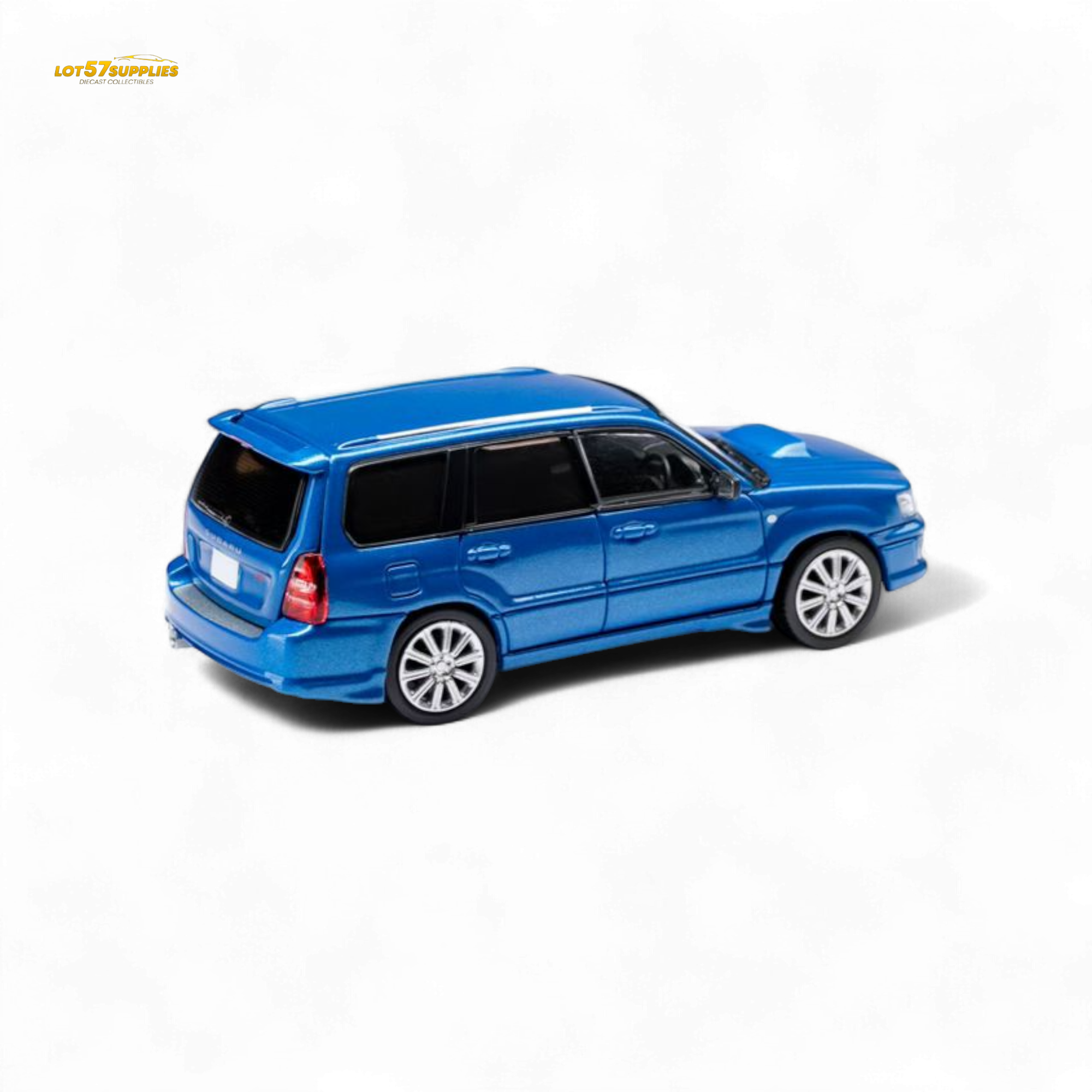 ModelModel Subaru Forester SG9 STI Rally Blue 1:64