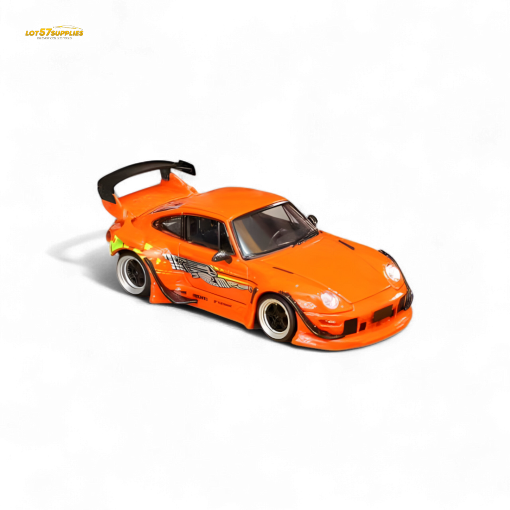 SW RWB Porsche 993 Orange 1:64