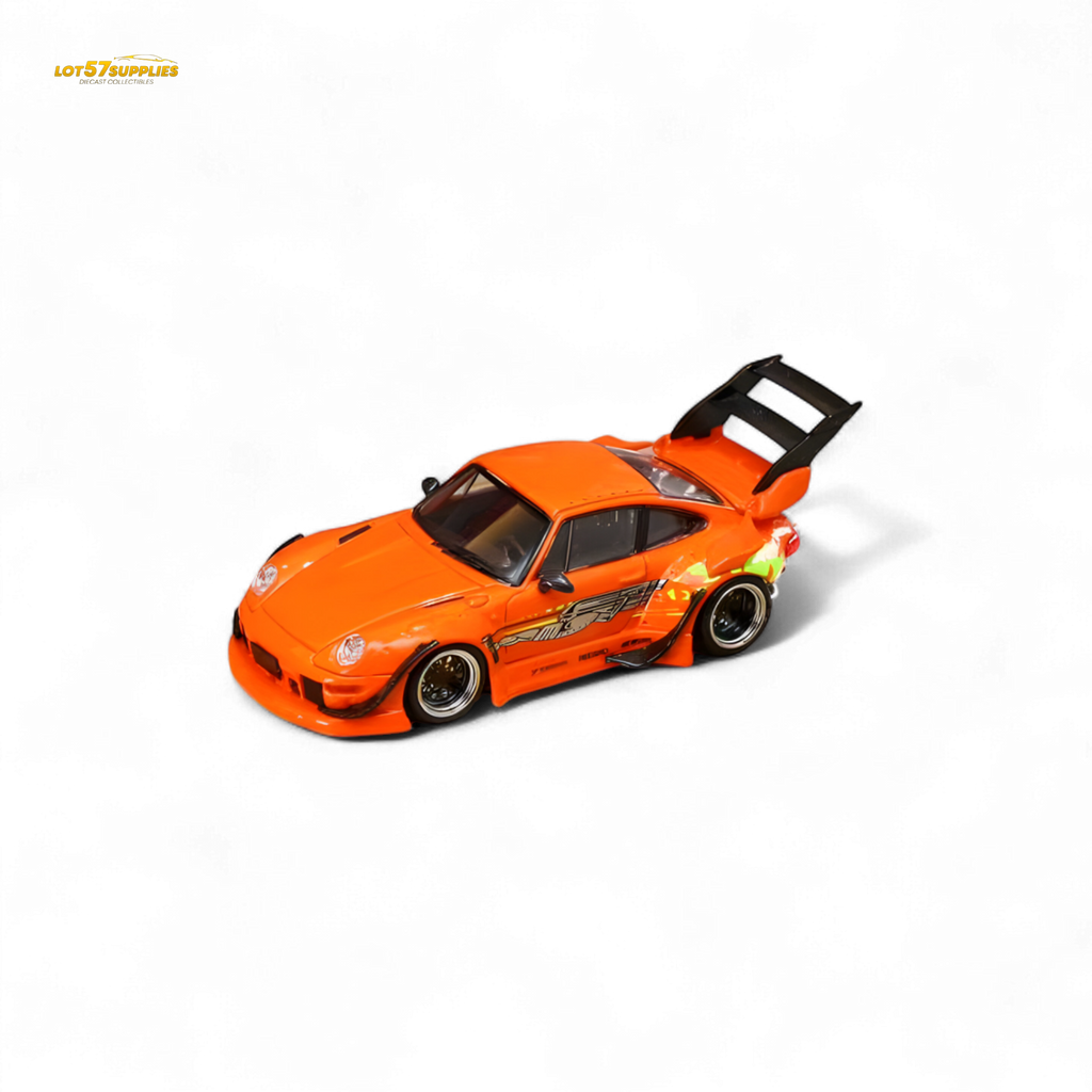 SW RWB 993 Orange Speed and Furious 1:64