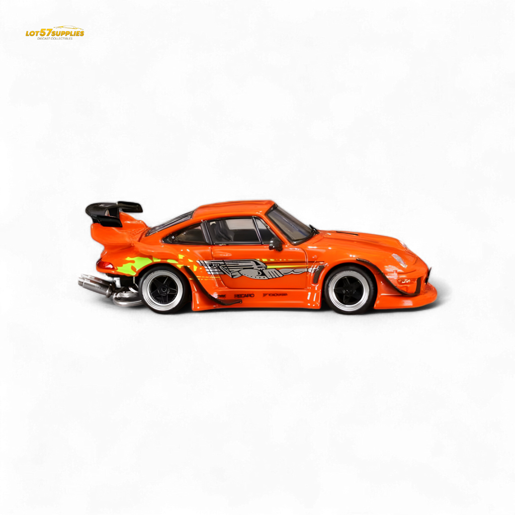 SW RWB Porsche 993 Orange 1:64