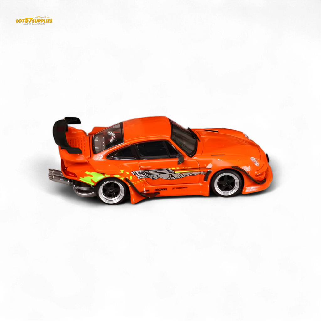 SW RWB Porsche 993 Orange 1:64