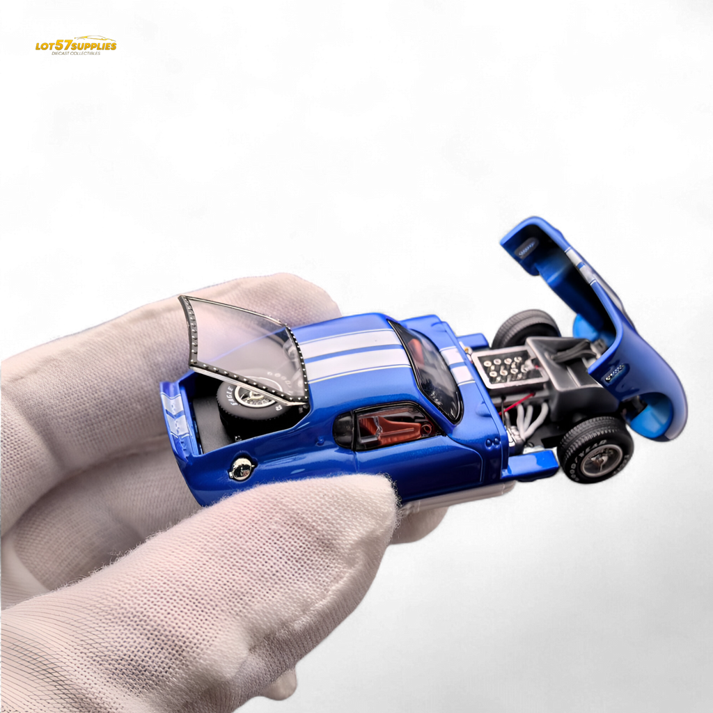Fine Works64 Shelby Daytona Blue 1:64