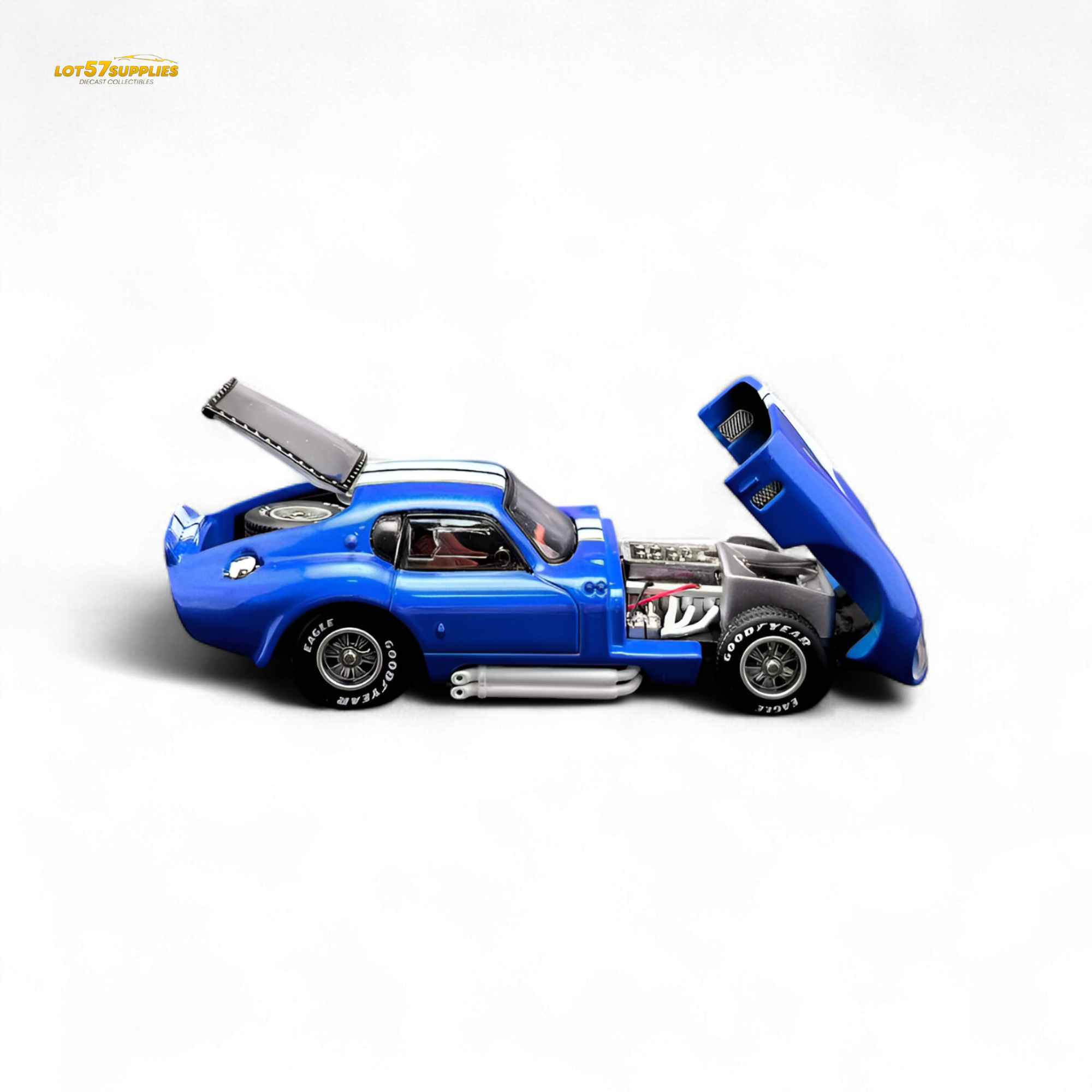Fine Works64 Shelby Daytona Blue 1:64