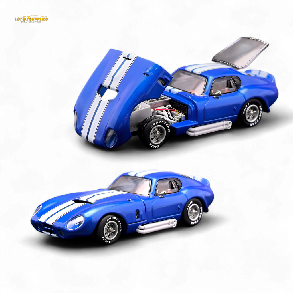 Fine Works64 Shelby Daytona Blue 1:64