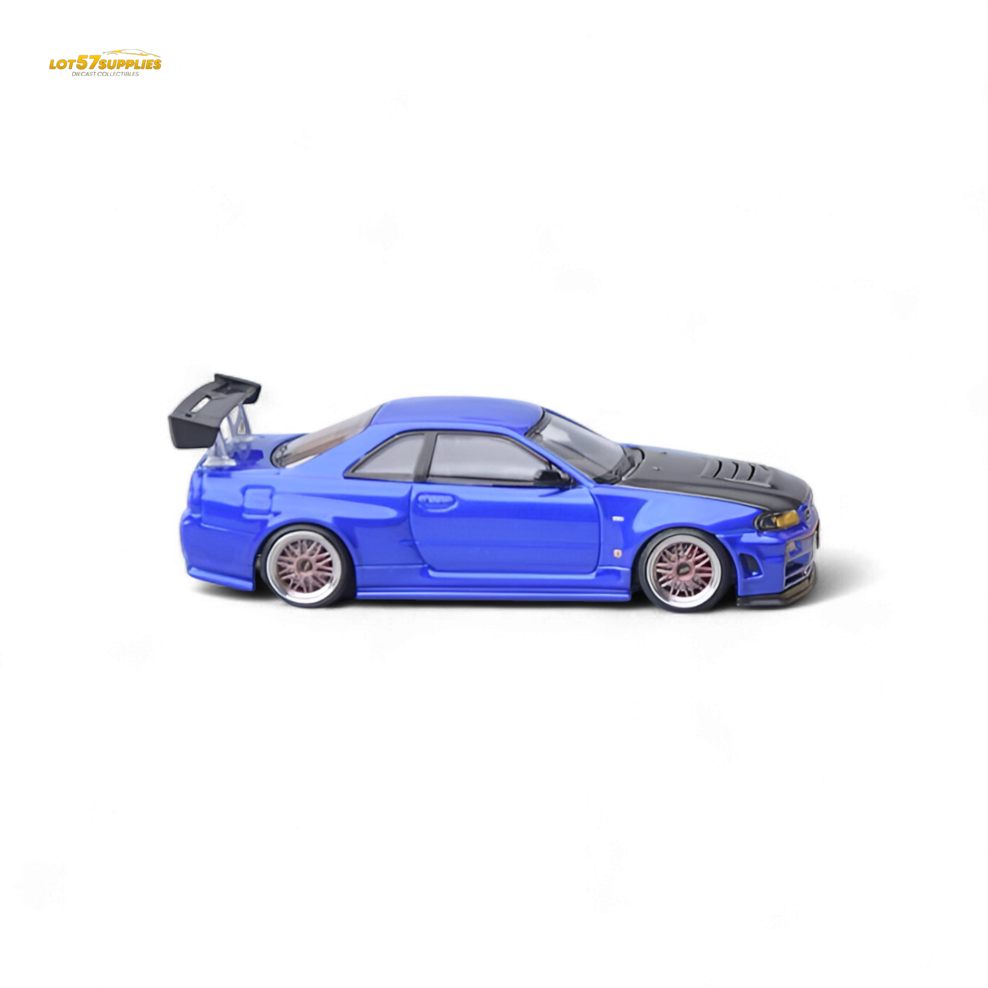 Focal Horizon Skyline GT-R R34 Bayside Blue 1:64