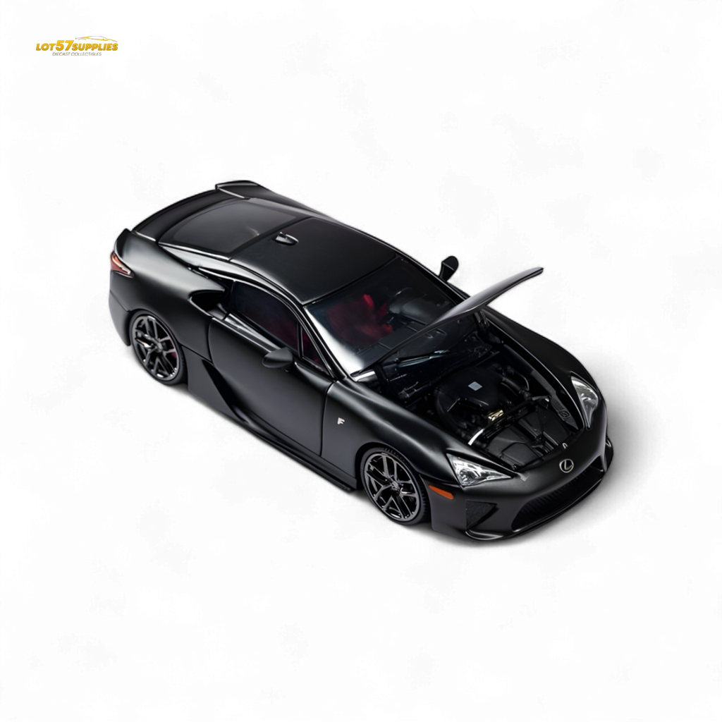 Model One Lexus LFA Matt Black 1:64