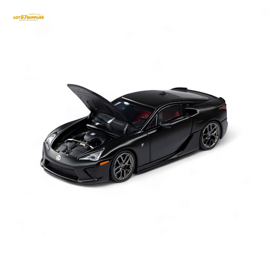 Model One Lexus LFA Matt Black 1:64