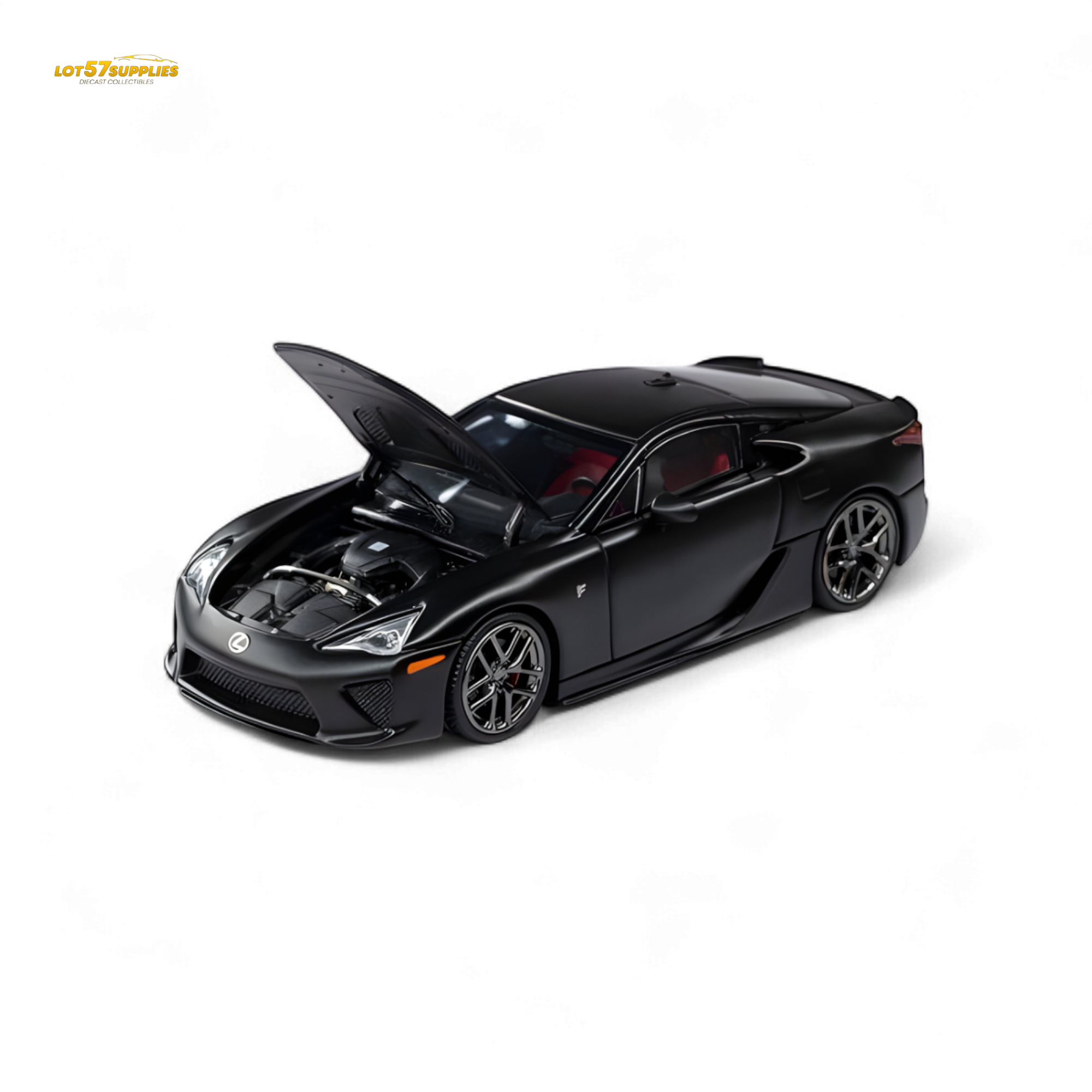 Model One Lexus LFA Matt Black 1:64