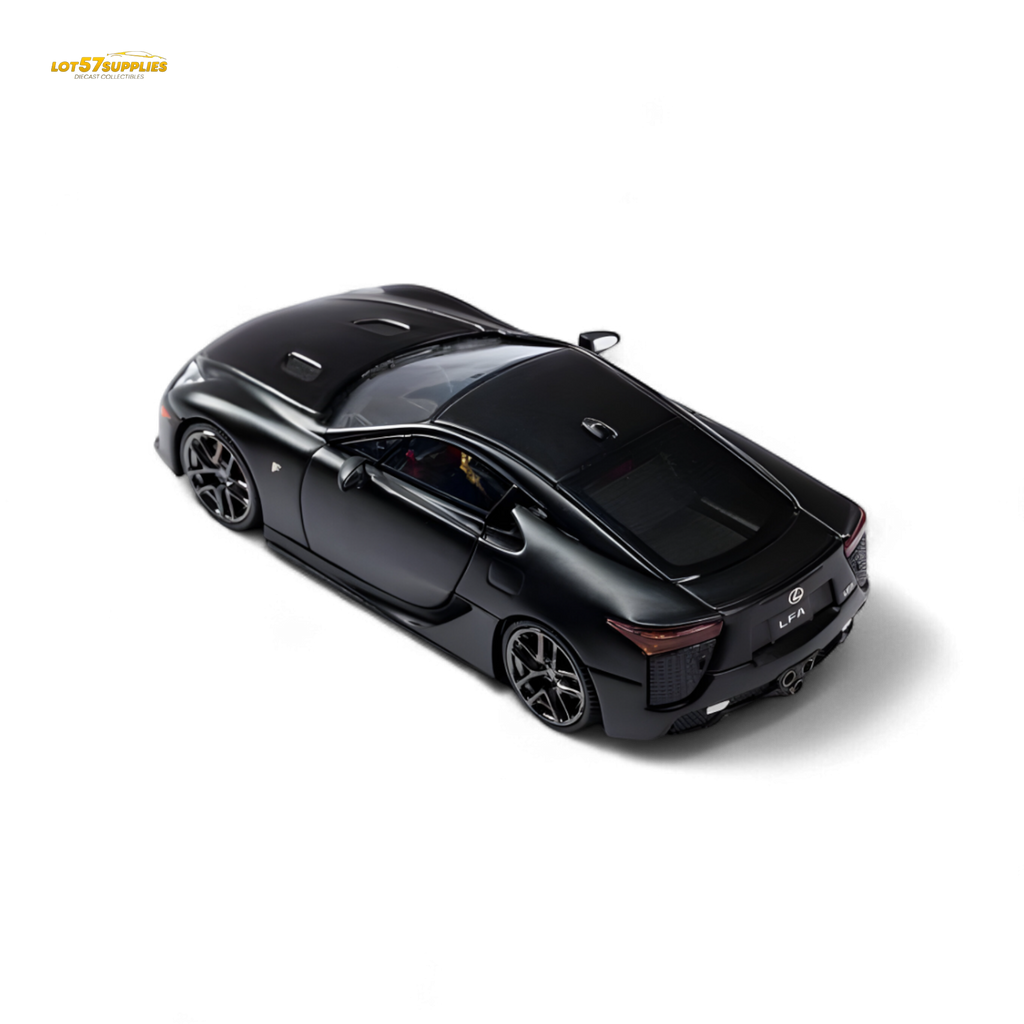 Model One Lexus LFA Matt Black 1:64