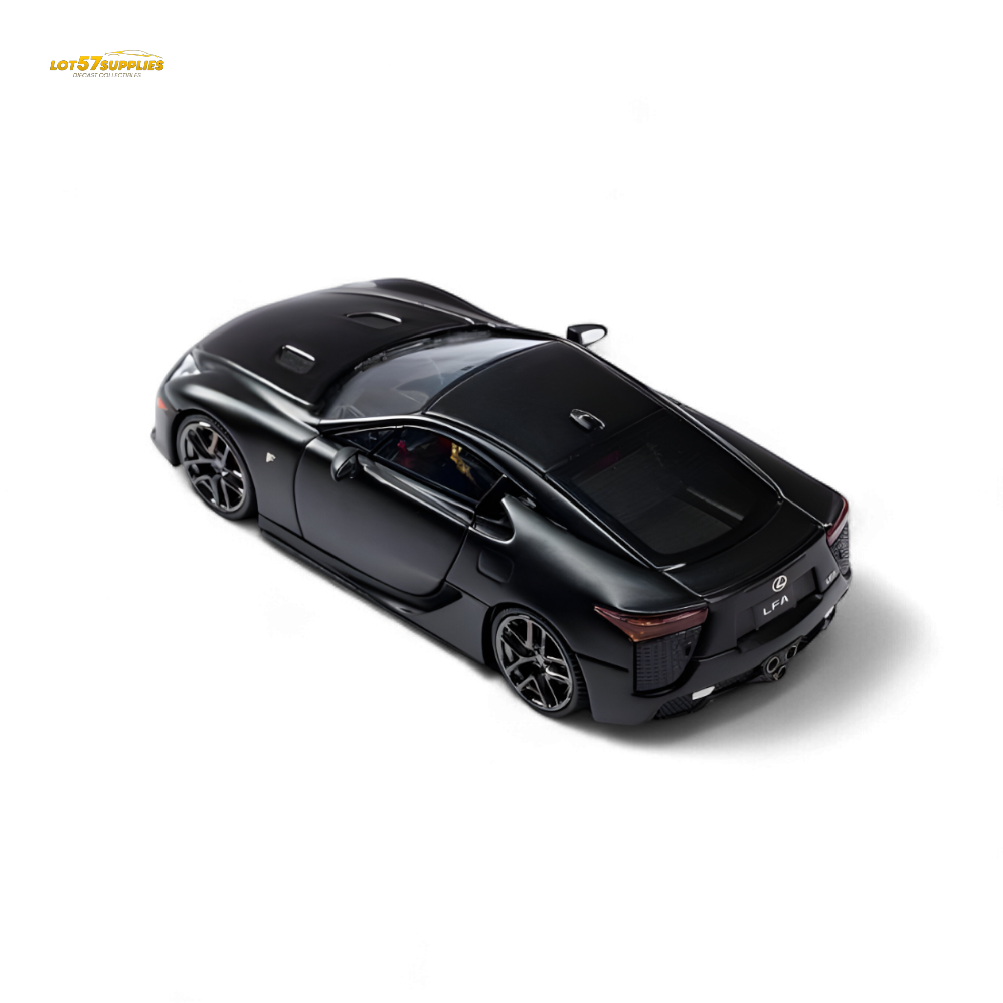 Model One Lexus LFA Matt Black 1:64