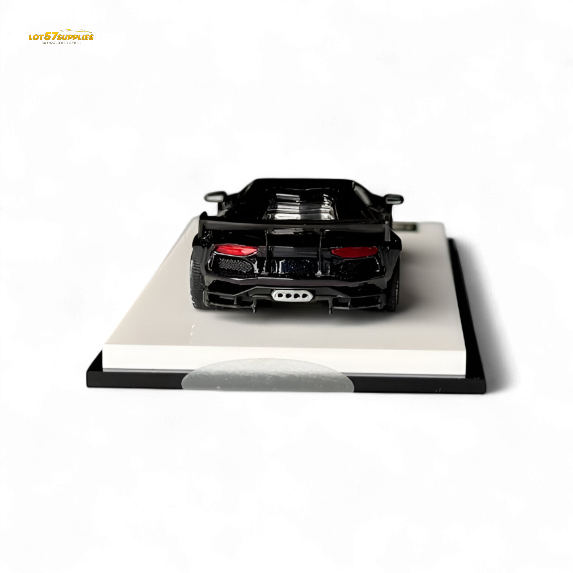 King Model Lamborghini Aventador LP700-4 Purple Carbon Fiber 1:64
