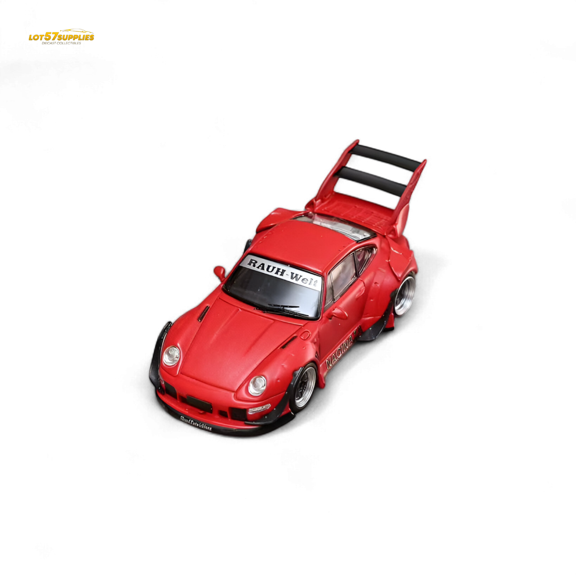 Street Weapon RWB 993 Naginata Red Livery 1:64