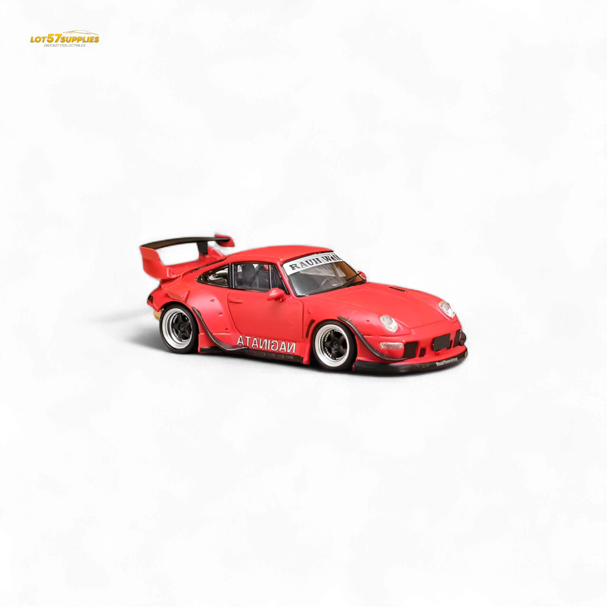 Street Weapon RWB 993 Naginata Red Livery 1:64