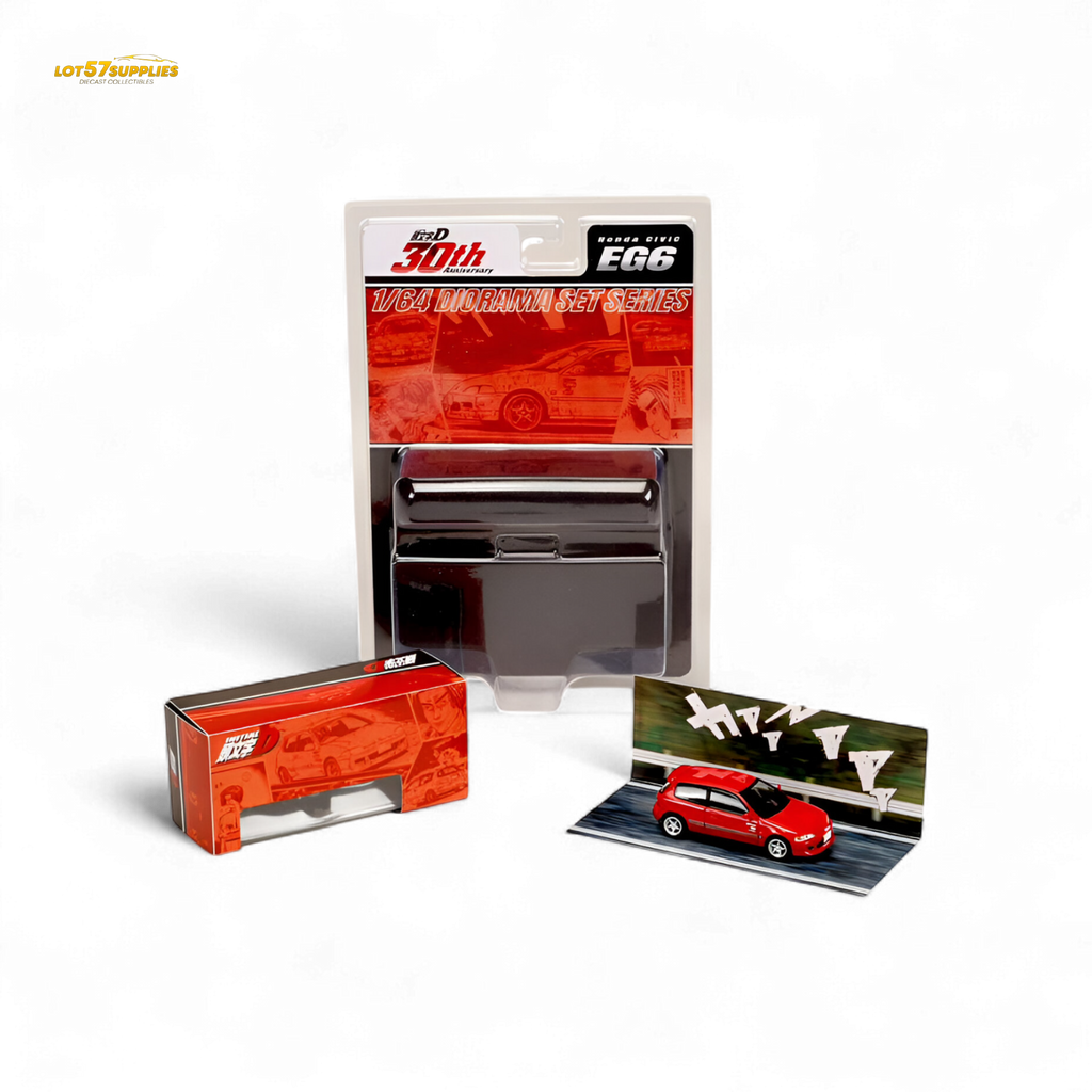 Hobby Japan Honda Civic EG6 Red 1:64