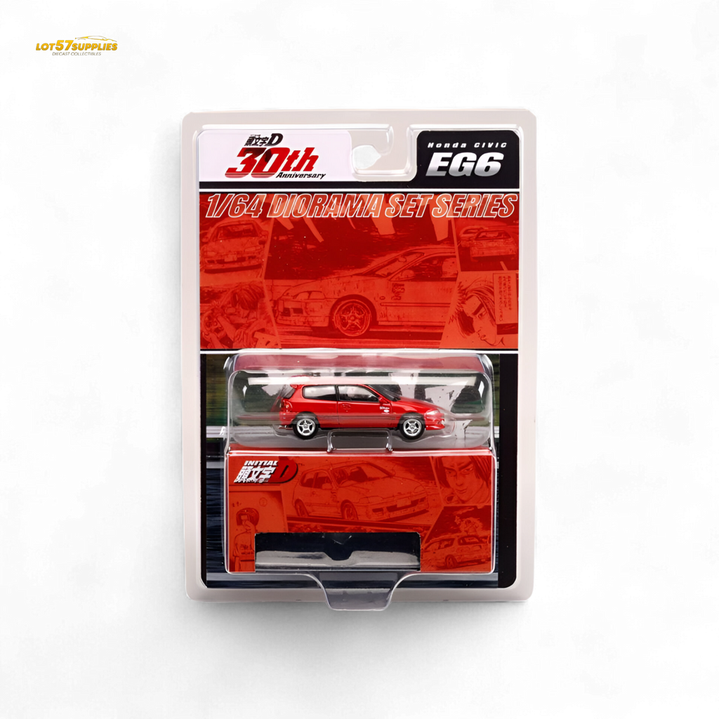 Hobby Japan Honda Civic EG6 Red 1:64