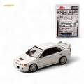 Hobby Japan Mitsubishi Lancer Evolution IV White 1:64
