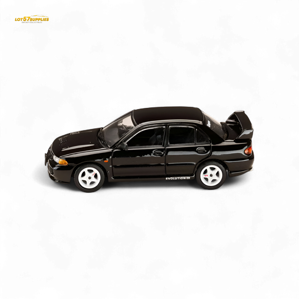 Hobby Japan Mitsubishi Lancer Evo III Black 1:64