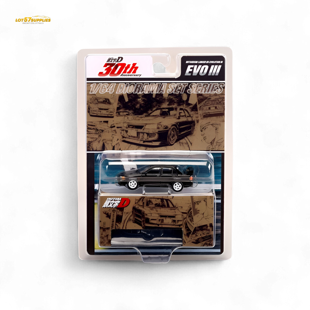 Hobby Japan Mitsubishi Lancer Evo III Black 1:64