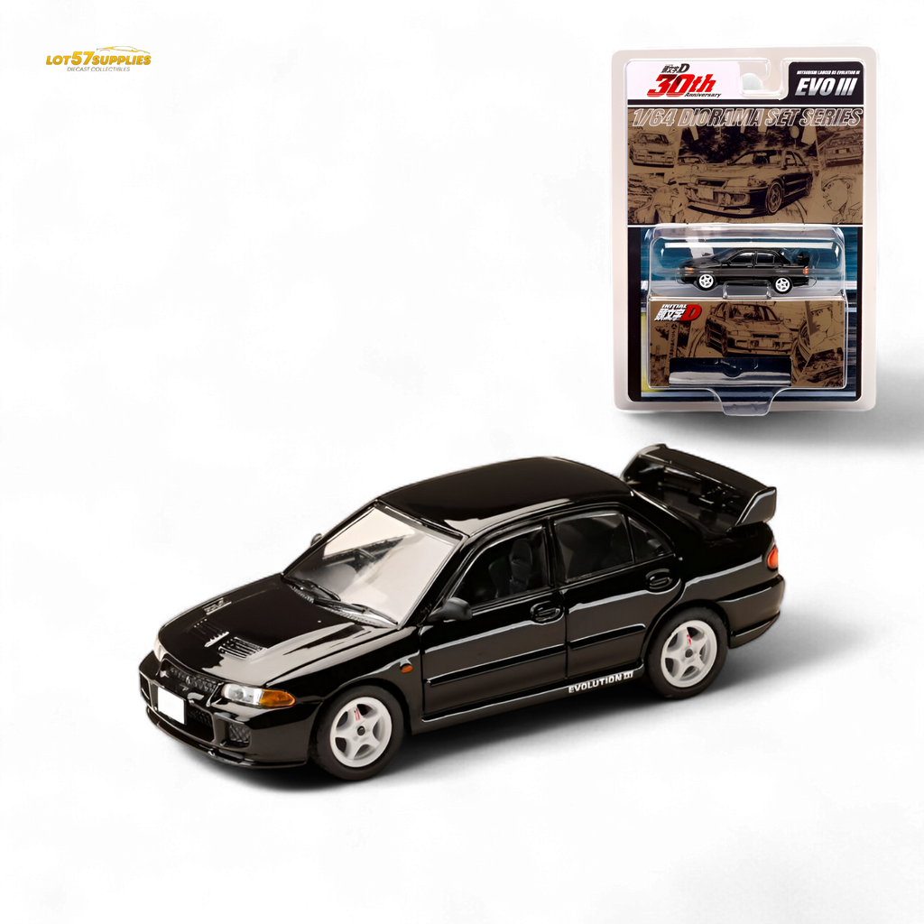 Hobby Japan Mitsubishi Lancer Evo III Black 1:64