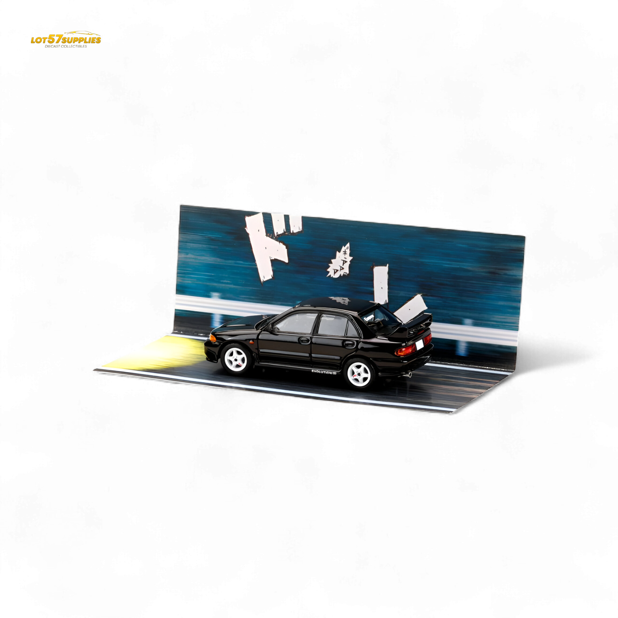 Hobby Japan Mitsubishi Lancer Evo III Black 1:64