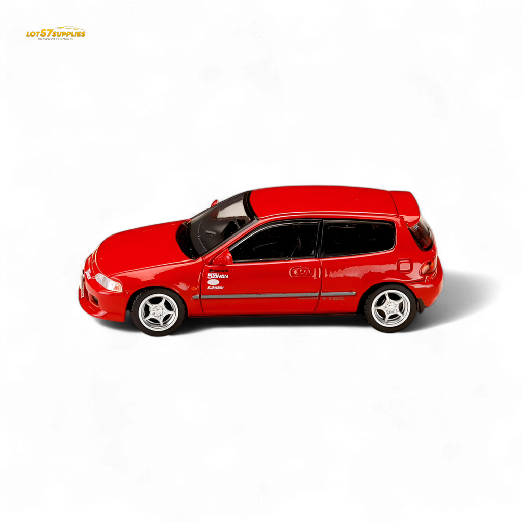 Hobby Japan Honda Civic EG6 Red 1:64