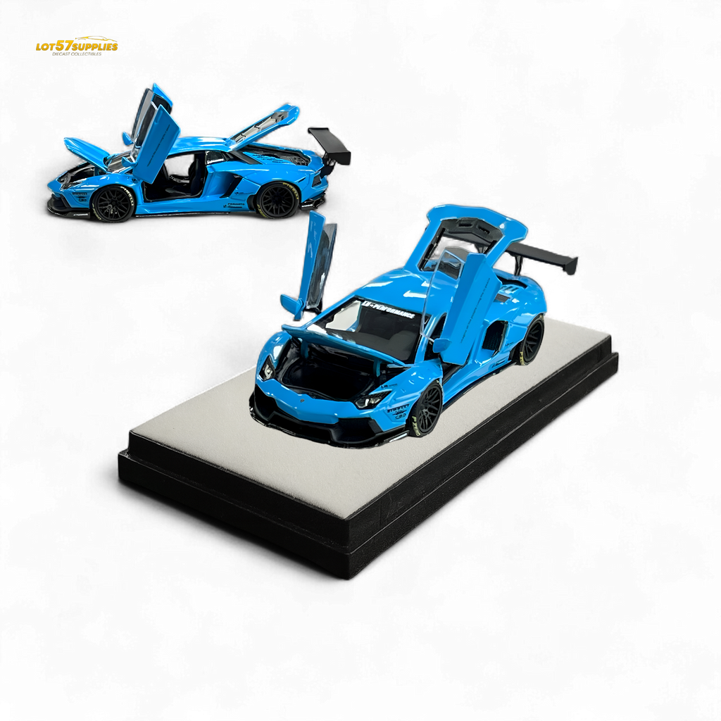 Pgm Lamborghini LP700-4 BB Blue 1:64