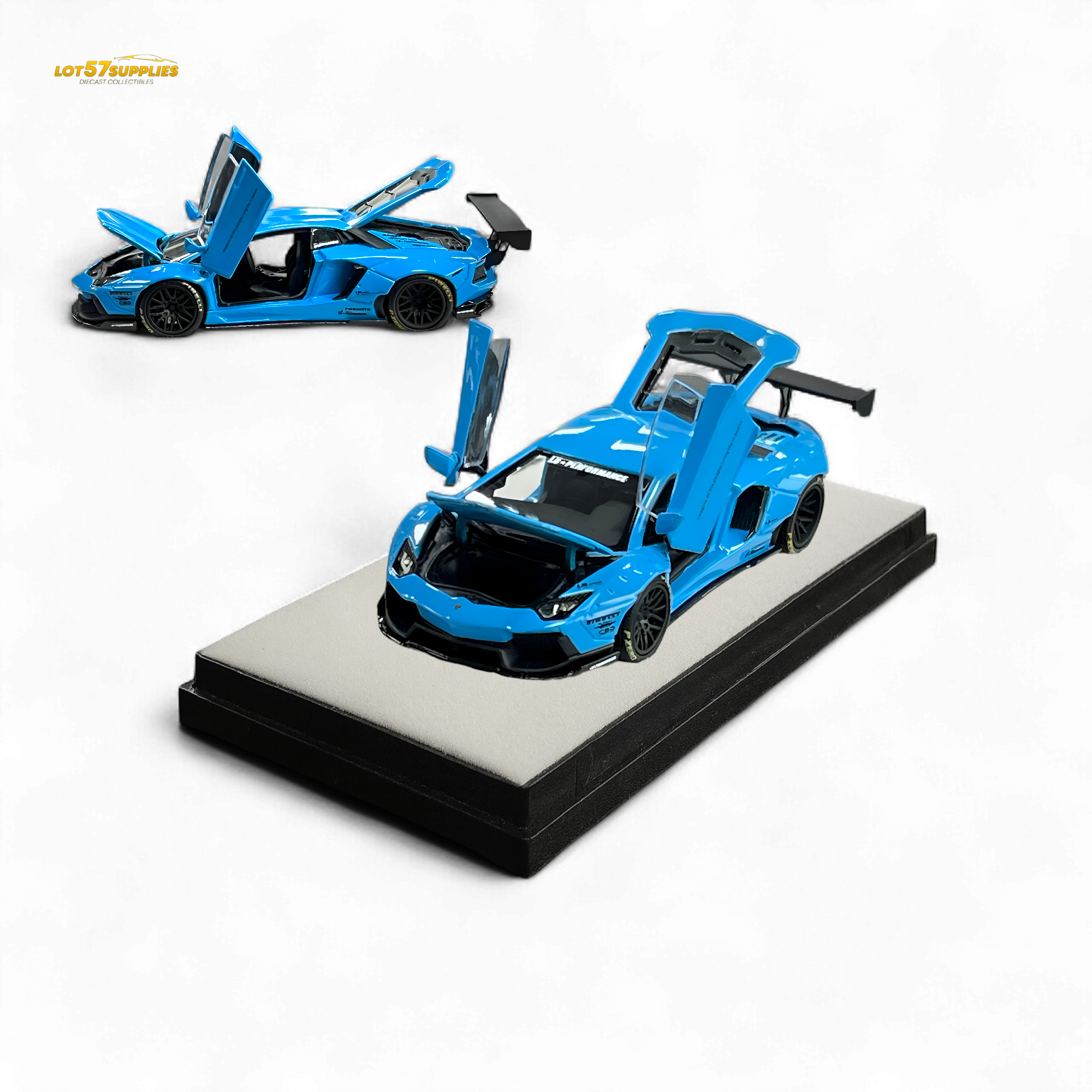 Pgm Lamborghini LP700-4 BB Blue 1:64