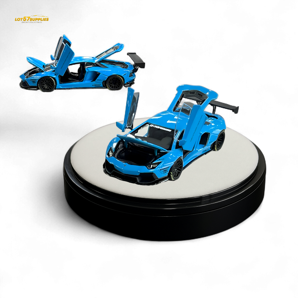 Pgm Lamborghini LP700-4 - BB Blue Luxury Version 1:64